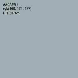 #A0AEB1 - Hit Gray Color Image